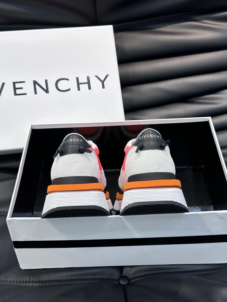 The givenchy brand new mens thick sole elevated casual sports shoe features a highqualit