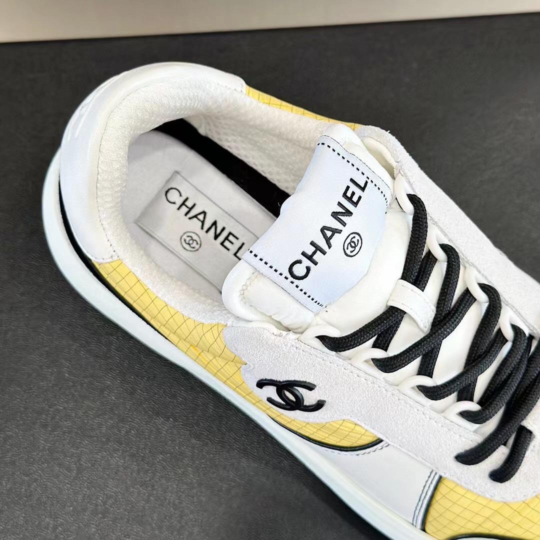 Chanel New Casual Mens Sneakers Purchase The Original Version One by One Restore The Sou