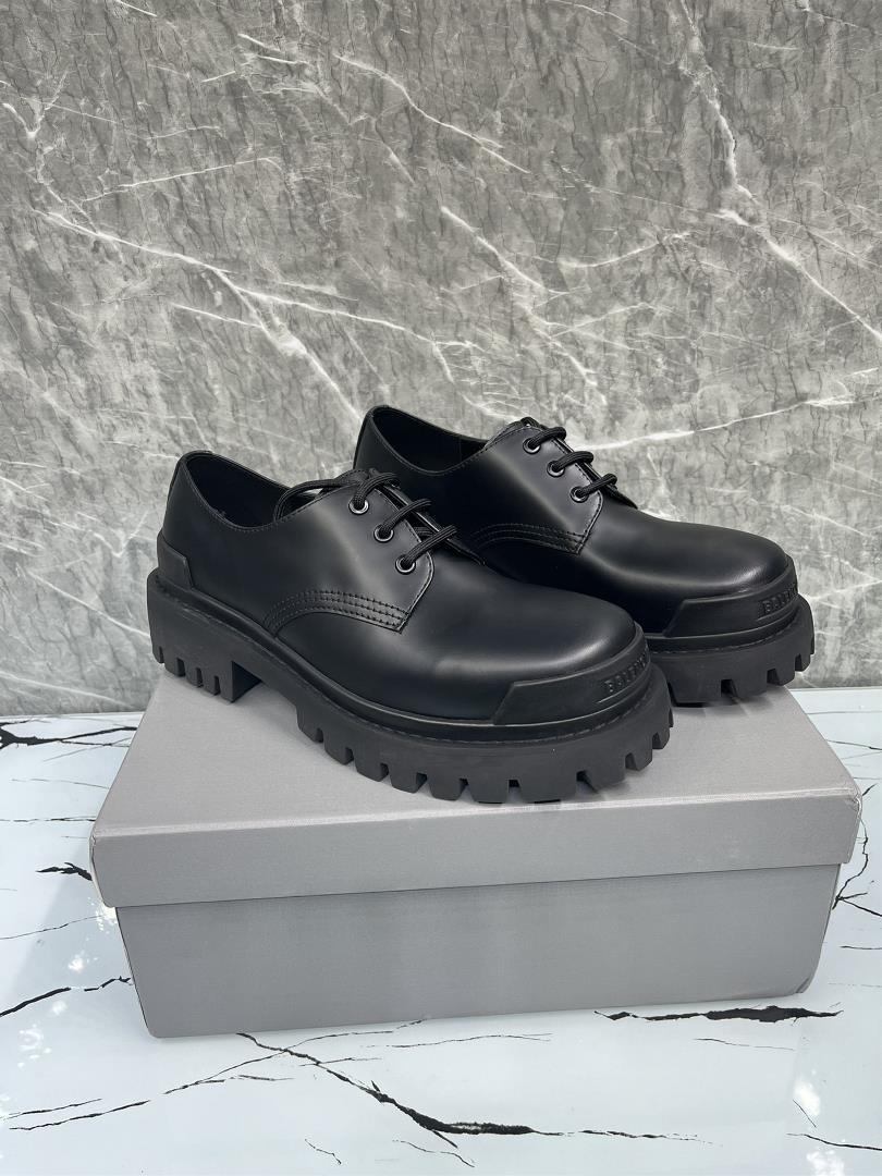 2022 The latest Balenciaga STRIKE thick soled Derby shoe the top version of Balenciaga STRIKE lace