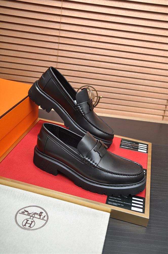 In addition to their comfort the Hermes Mens Shoes with Cowhide Lining are also highly b