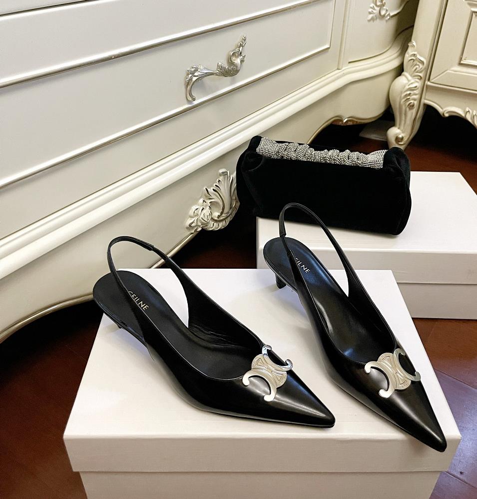 Celine Shoes have always been at the forefront of fashion and their latest black silver p