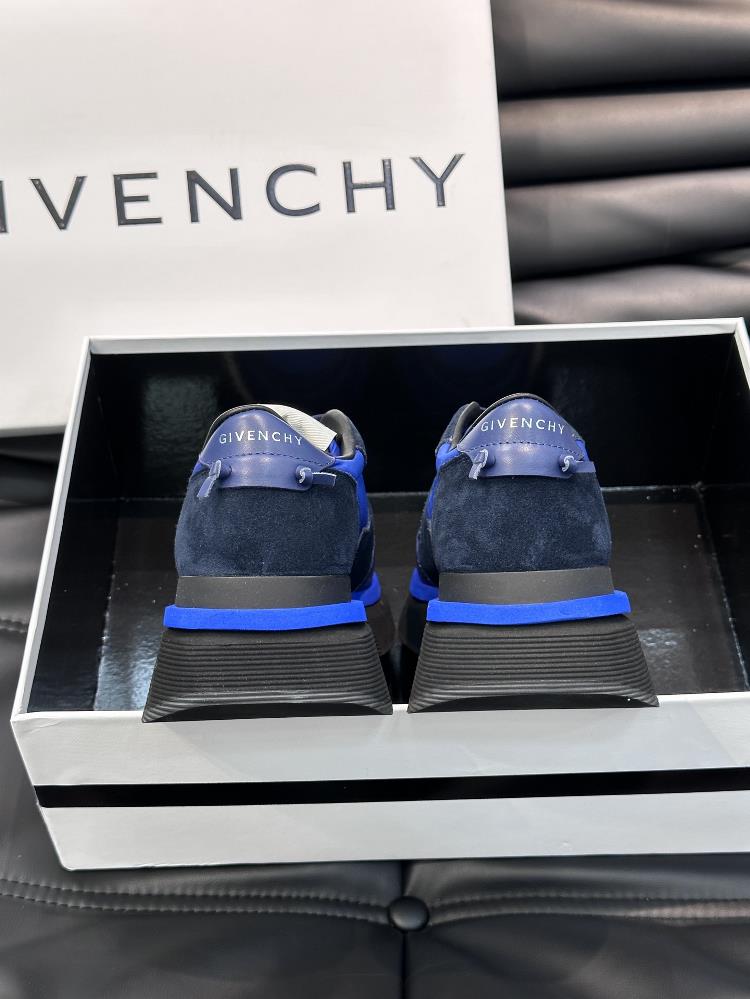 The givenchy brand new  mens thick sole elevated casual sports shoe features a highquali