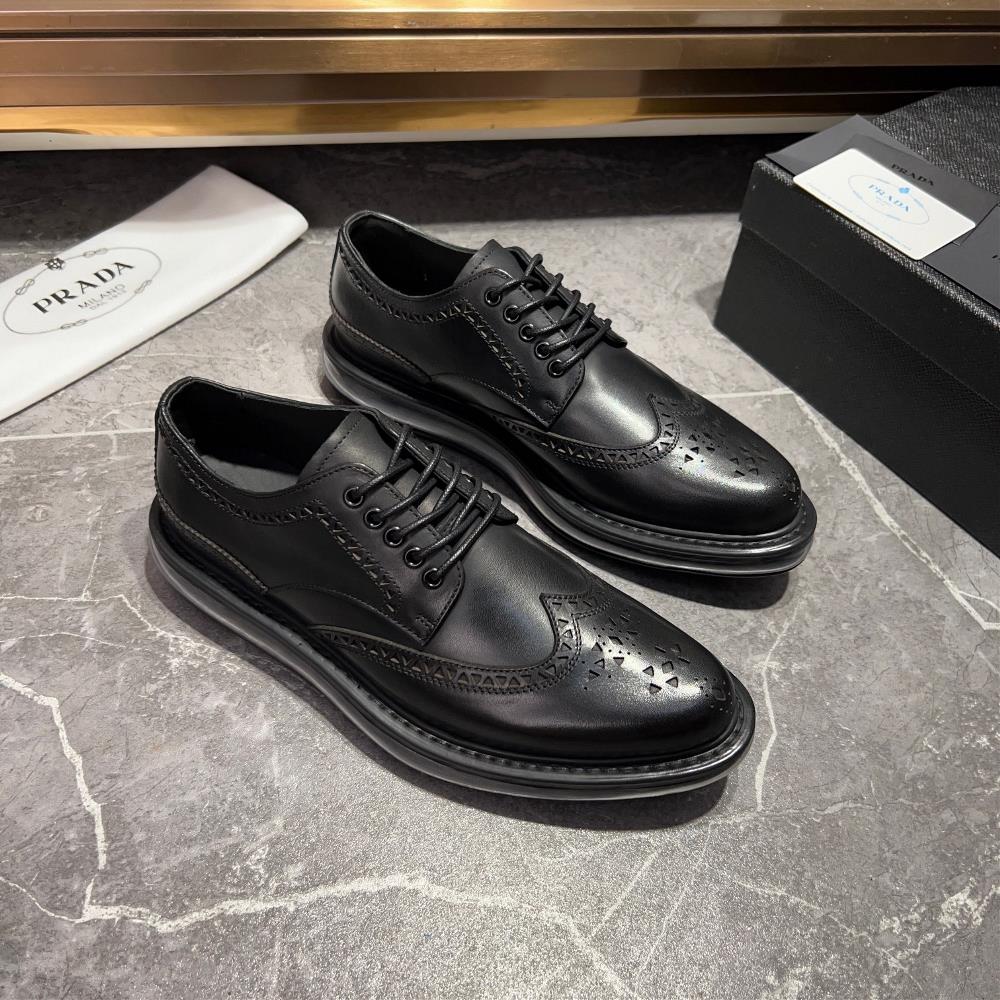 Prada Family Chelsea Mens Shoe Super A Goods This Chelsea shoe is equipped with an air c