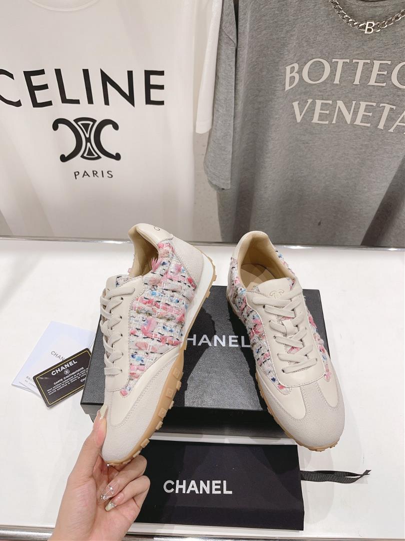 High version factory Chanel  23 Autumn and Winter Top New Casual Shoe Counter Authentic Ed