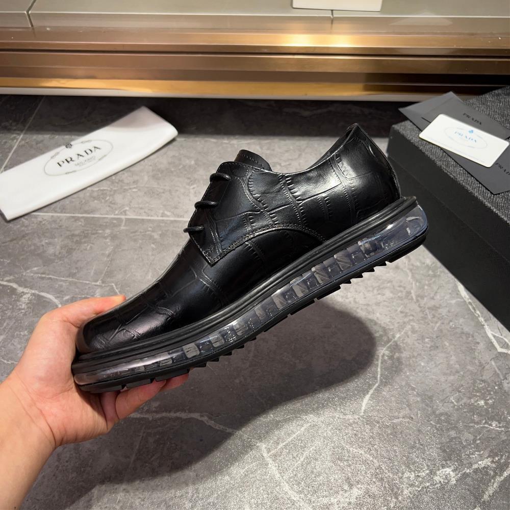 prada Chelsea Mens Shoe Super A Goods This Chelsea shoe is equipped with an air cushione