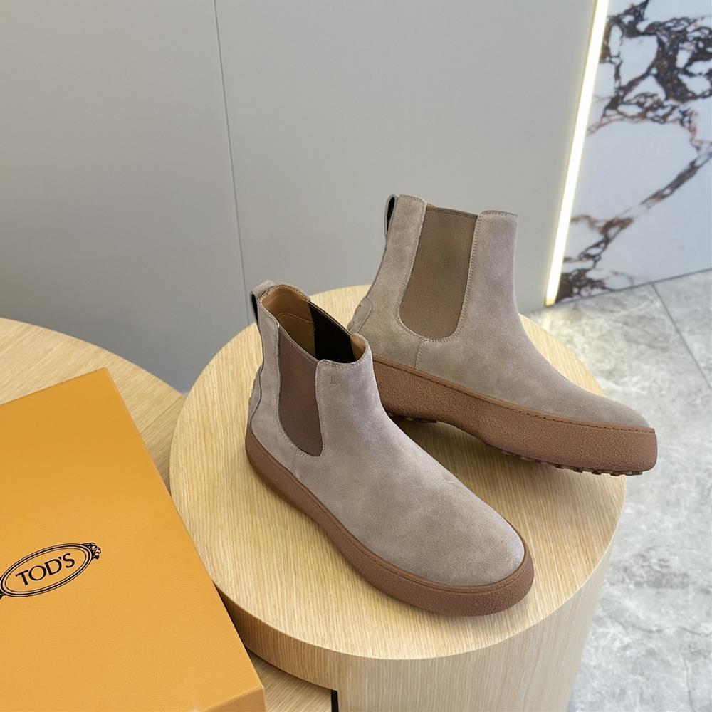 What sets Tods Chelsea Boots apart from the rest is their timeless design with a modern t