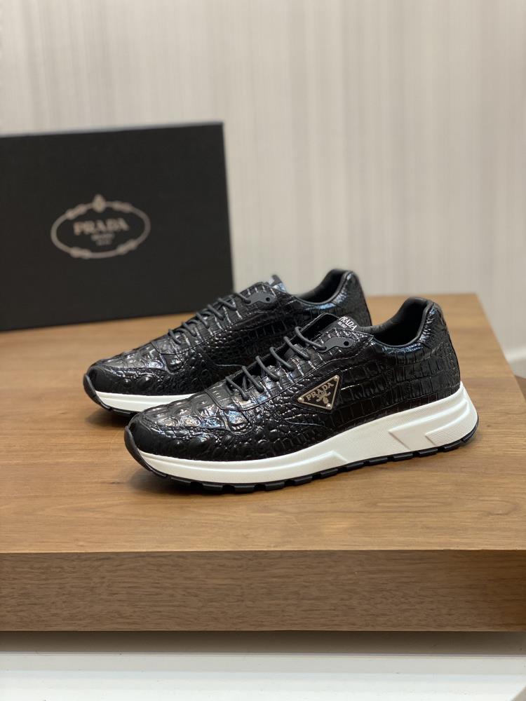 Prada top tier purchasing agent Puzao Street Mens God sports shoes have arrived and the original configuration is also available in the counter The