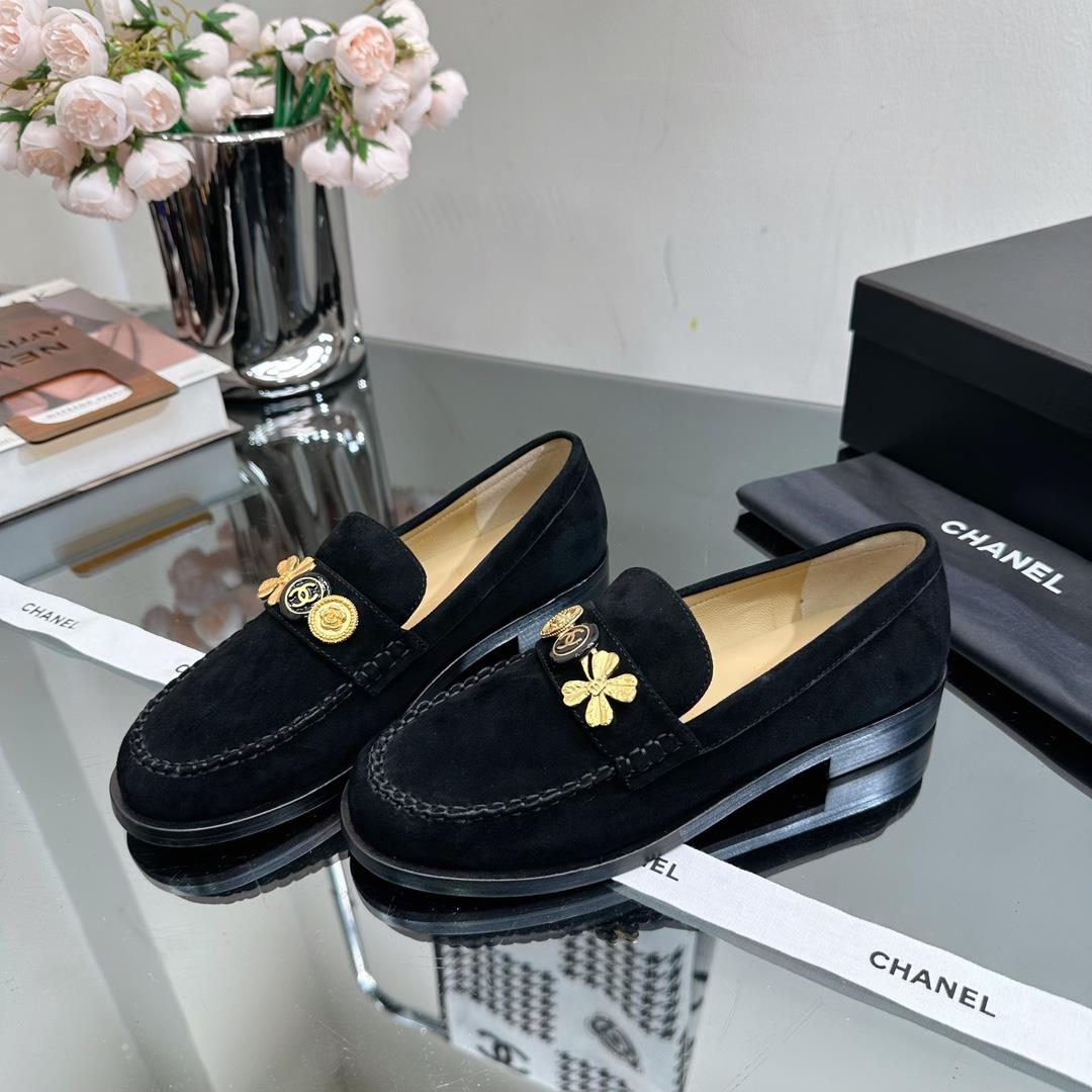 Fast shipmentXiaoxiangTop level versionNew SpringSummer 2023 Lefu Single Shoes and Leather Sho