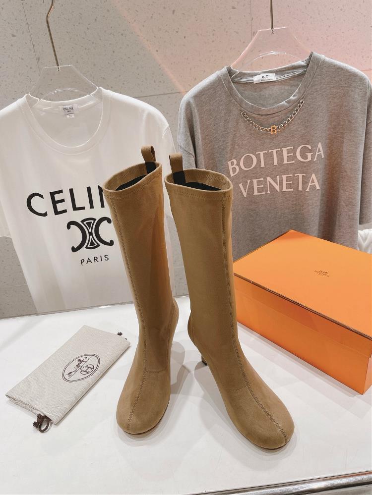 Hermes Boots HighHeeled Long Boots Elastic Boots A Fashionable Journey