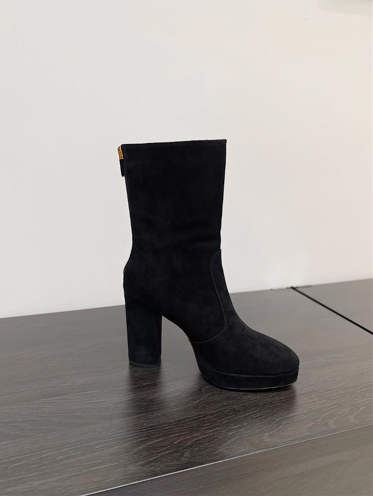 Long Boots Yangjing Long Boots Leather Surface Short Boots Yangjing Short Boots Leather Su