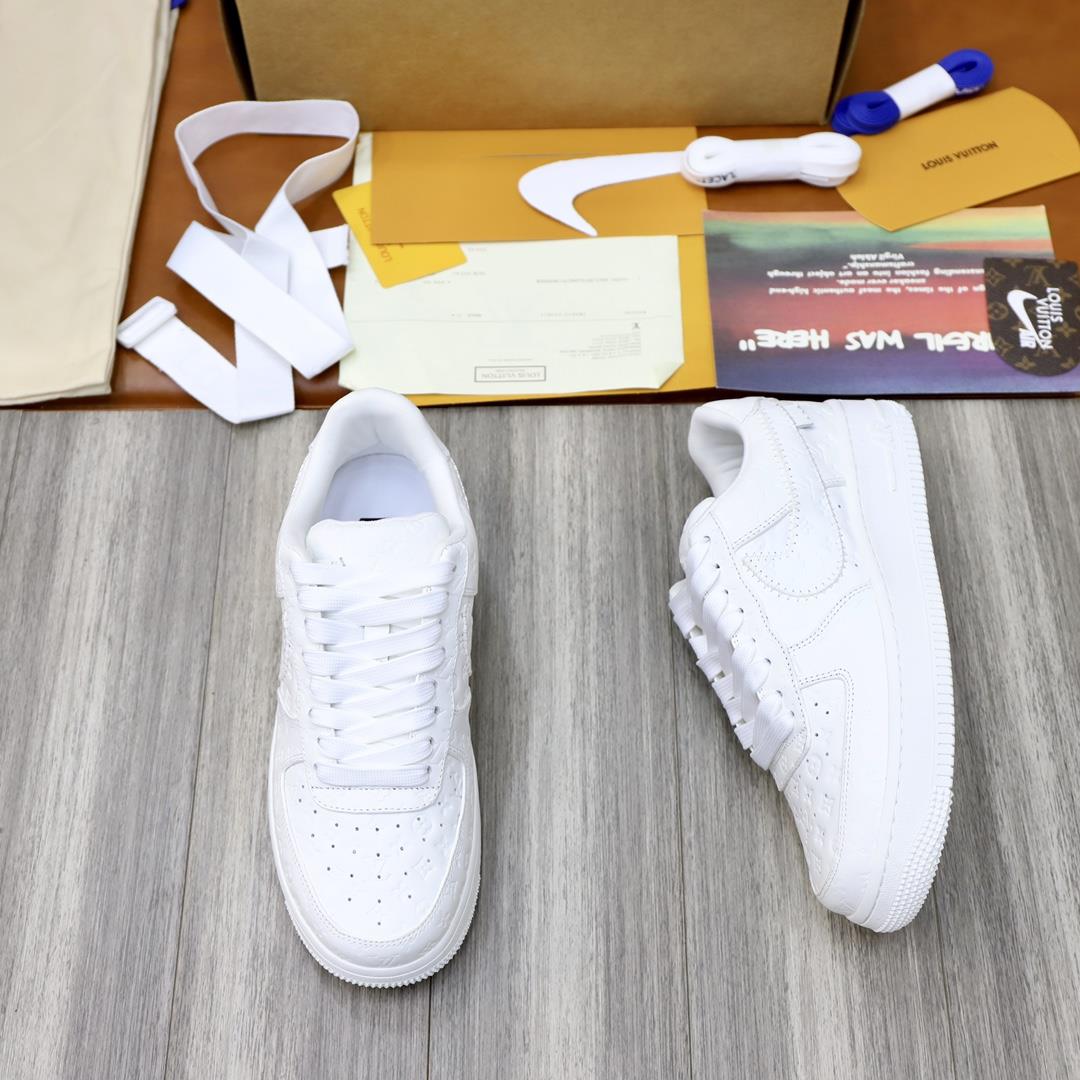 Womens shoes womens clothing couples top edition LV Nike co branded sneaker Air Force