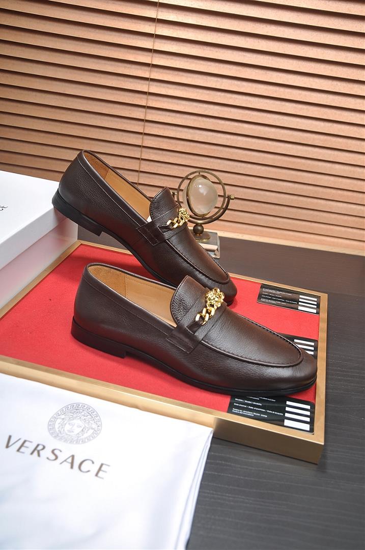 Versace All Cow Lining Versace Shoppe was launched at the same time new mens shoes and f