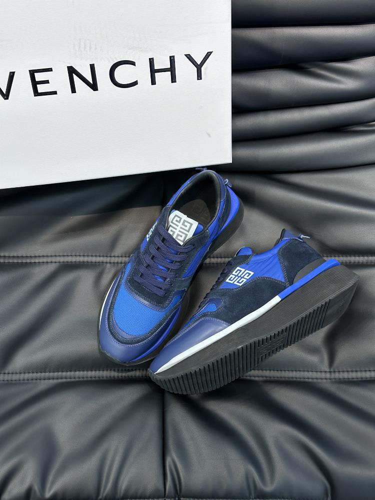 The givenchy brand new  mens thick sole elevated casual sports shoe features a highquali