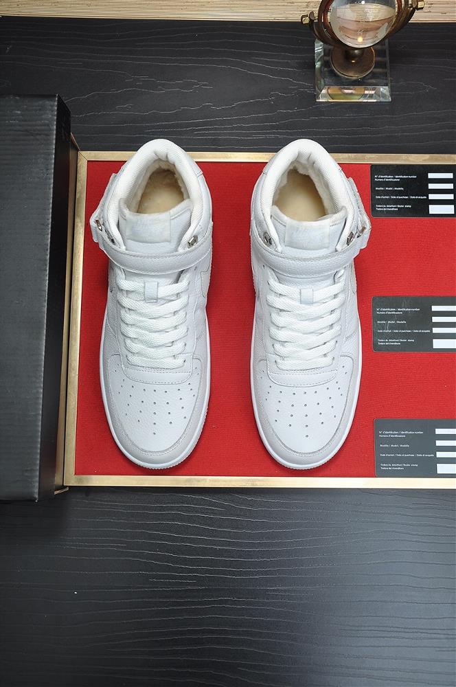 One of the standout features of the Air Force 1 Plus is its use of NAPPA leather material