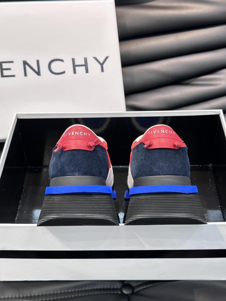 The givenchy brand new  mens thick sole elevated casual sports shoe features a highquali