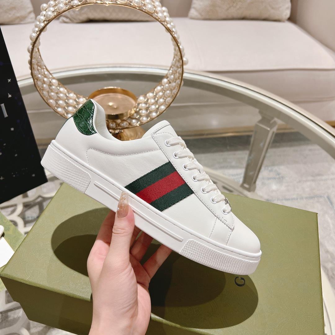 guccis latest Ace series Pro edition small white shoesThe original purchase and developme