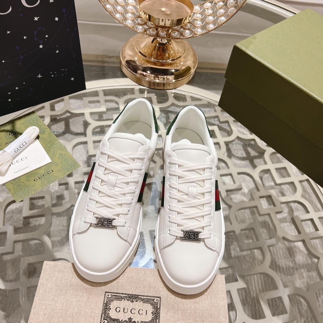 guccis latest Ace series Pro edition small white shoesThe original purchase and development of Ace