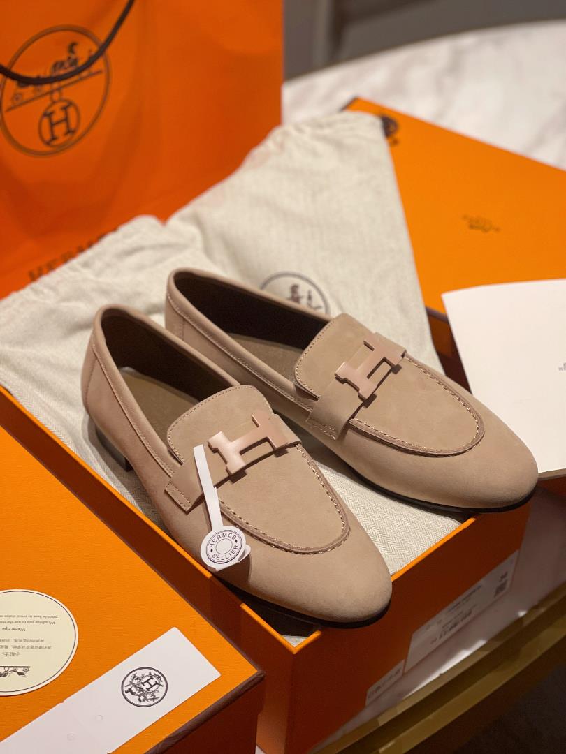 Hermes fl HERMS takes the classic to the extreme in PariS Lefu shoesAuthentic grade can pass c