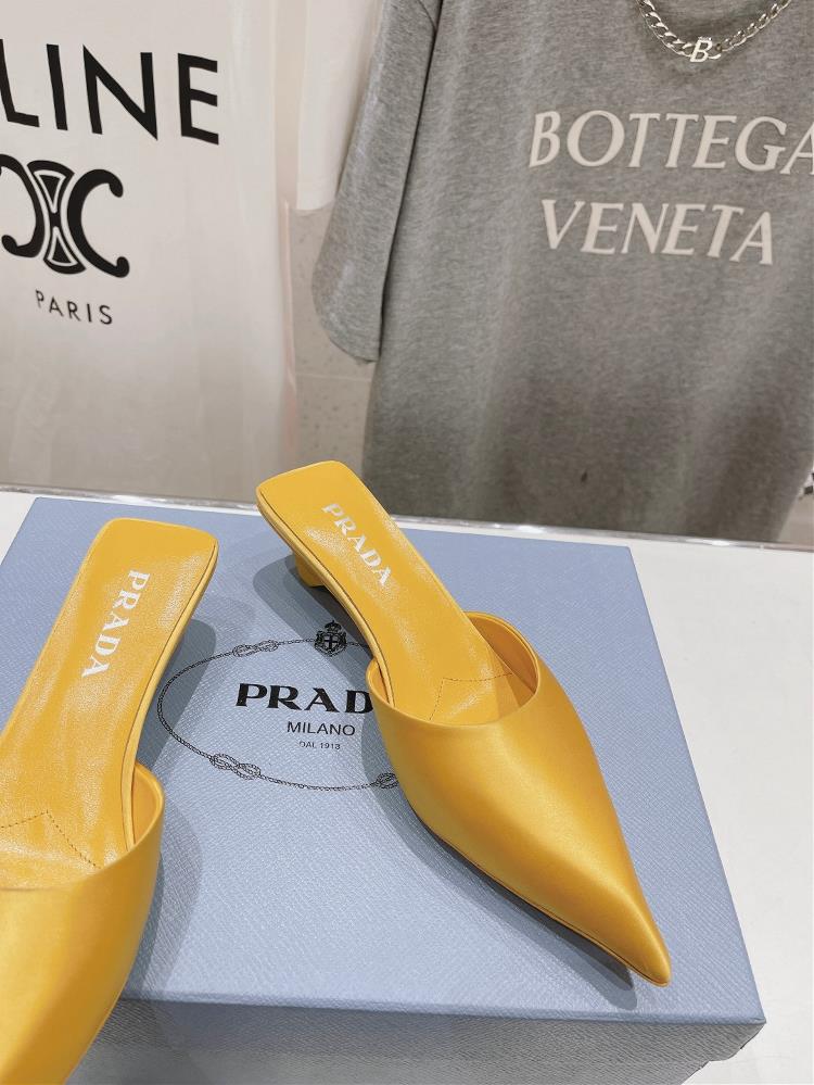 In addition to their larger footwear Prada also offers a selection of small single shoes