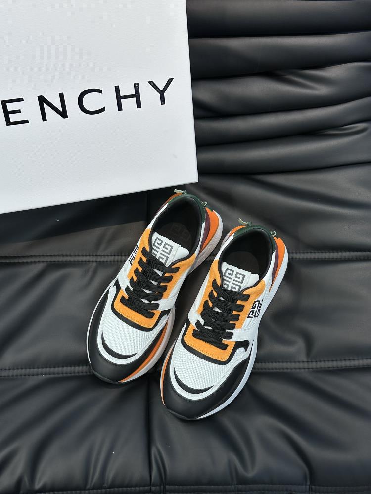 The givenchy brand new givenchy mens thick sole elevated casual sports shoe features a hi