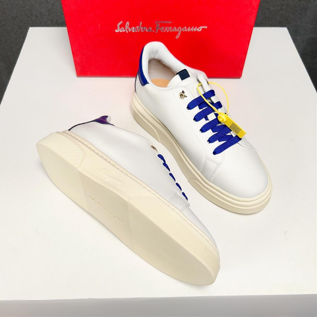 salvatore Ferragamo SpA 2023 mens new casual sneakers are fashionable sporty charmin