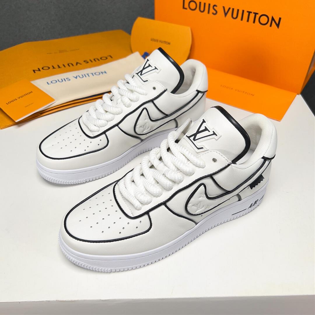 The new lvAF1 Dreamy Co branded Air Force One highend mens sports and leisure shoesOri