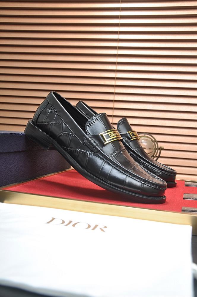 The craftsmanship of Dior shoes is truly unparalleled with each pair meticulously constru