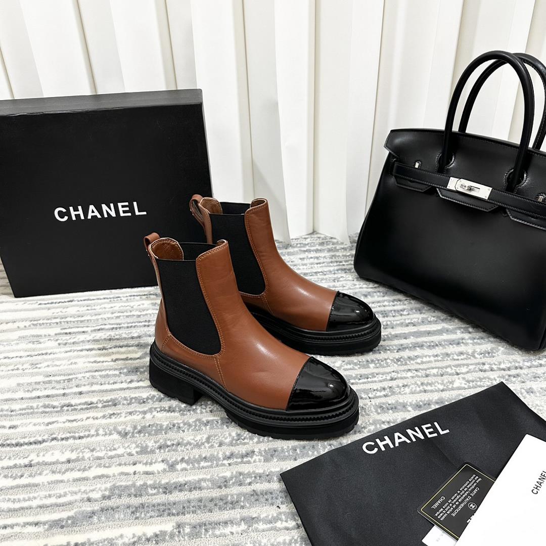 chanel fw23 new arrivalXiaoxiangs 2023 AutumnWinter Lingge Chelsea Short Boot New Produc