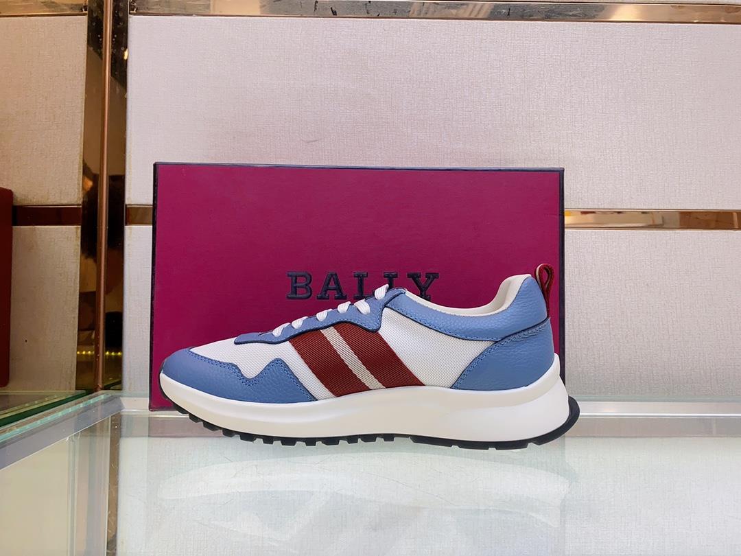 BALLY come on little flying shoes BALYs summer flagship features mens sports shoesIn line with