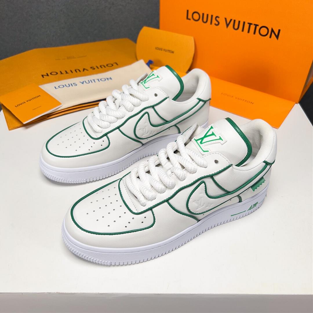 The new lvAF1 Dreamy Co branded Air Force One highend mens sports and leisure shoesOri