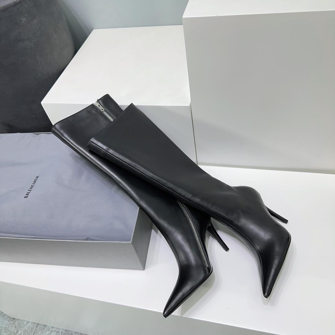 High quality factory produced long boots balenciaga Balenciaga 2023 autumnwinter pointed