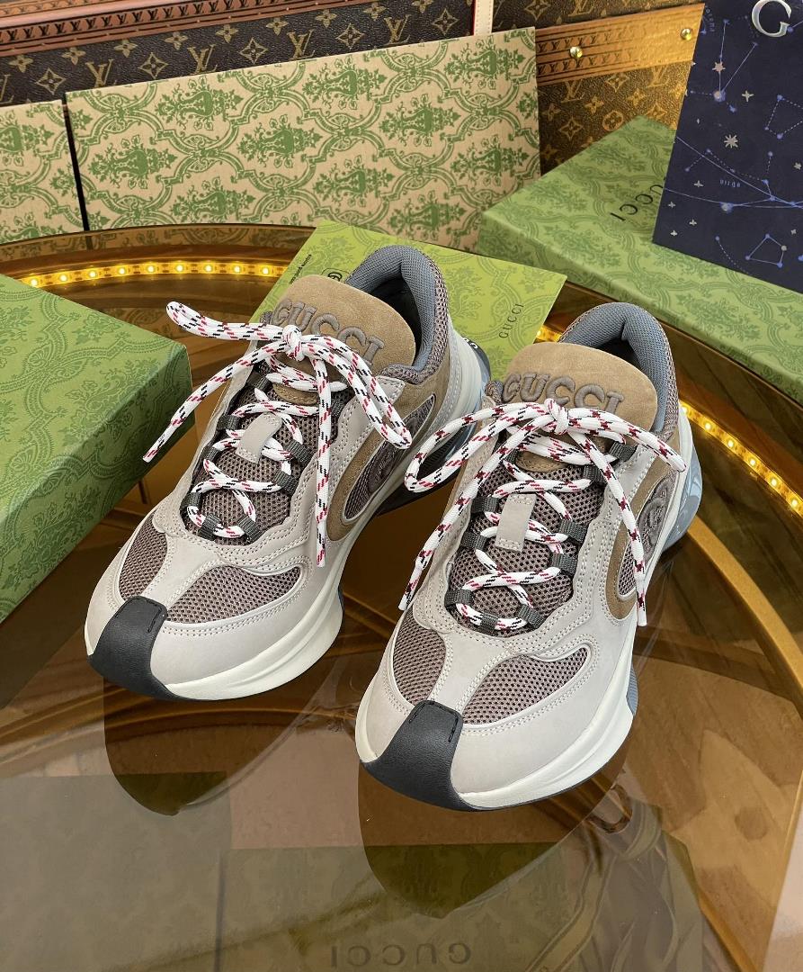 Gucci Run Sneakers SpringSummer 2023 Latest Couple Style Sneakers Running ShoesSports running 