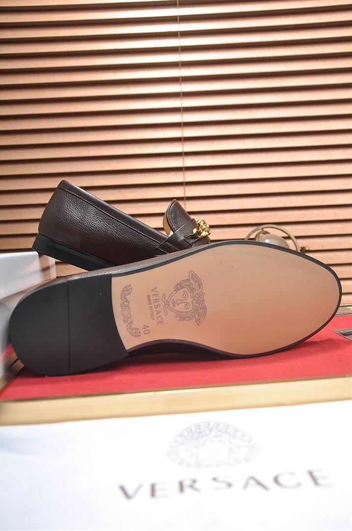 Versace All Cow Lining Versace Shoppe was launched at the same time new mens shoes and f