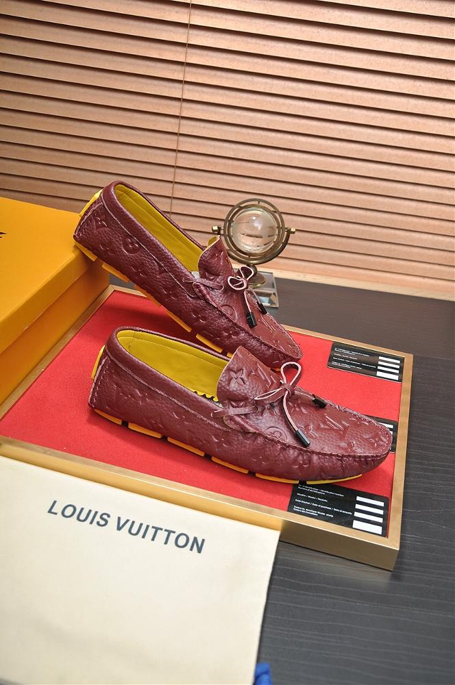 In conclusion LV shoes Doudou shoes and the use of imported original waterdyed cowhide