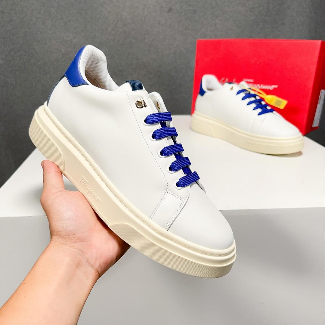 salvatore Ferragamo SpA 2023 mens new casual sneakers are fashionable sporty charmin