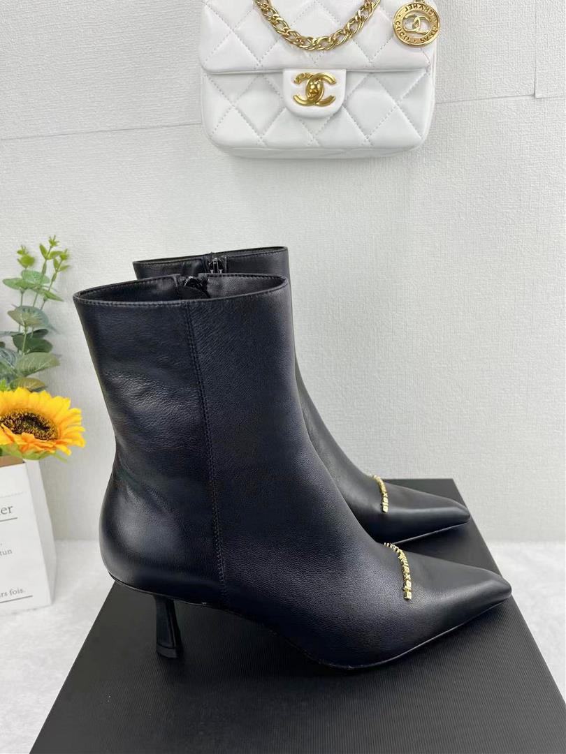 Alexander Wang King 23 AutumnWinter Pointed Short Boots Big Hot King Brand New Pointed Tip Pai