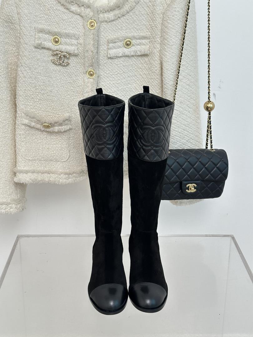 factory price  chanel 23s autumn and winter new product paris walking show rhombus thick