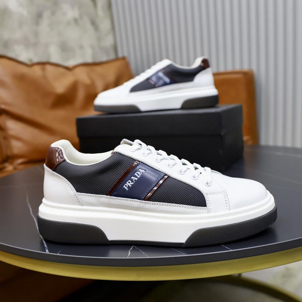 Top level original order Brand PRADA Prada Standard size mens size 384445 can be customizedSame model on the official websiteMaterial Original Cowhid