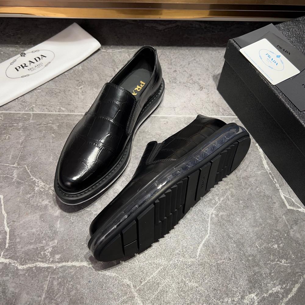 prada Chelsea Mens Shoe Super A Goods This Chelsea shoe is equipped with an air cushione