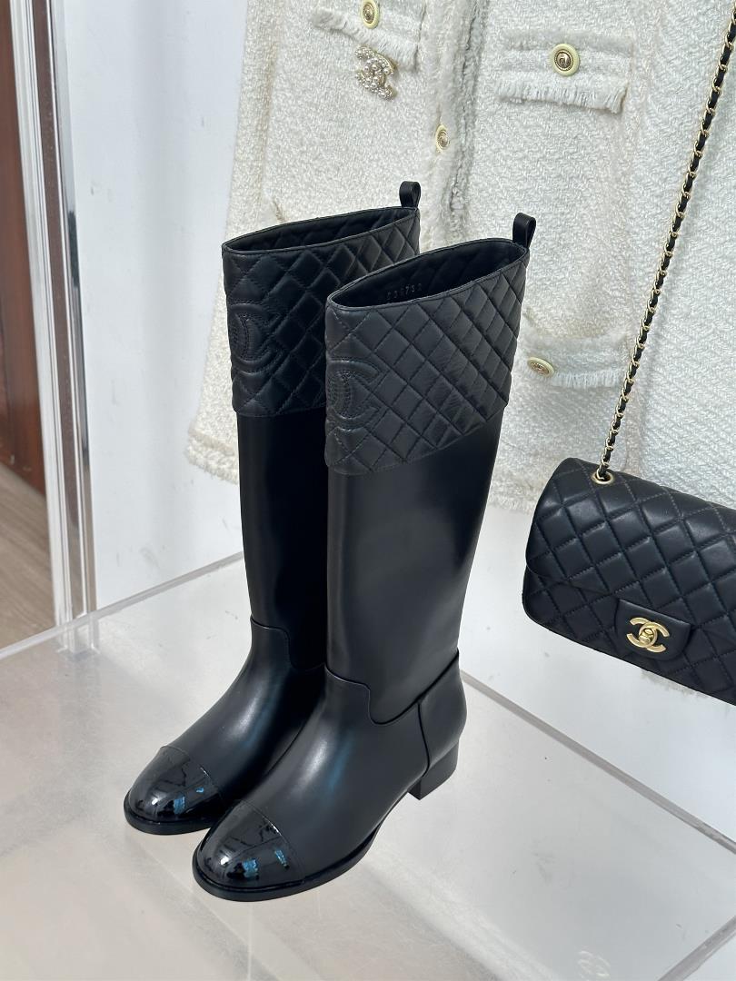 factory price chanel 23s autumn and winter new product paris walking show rhombus thick h