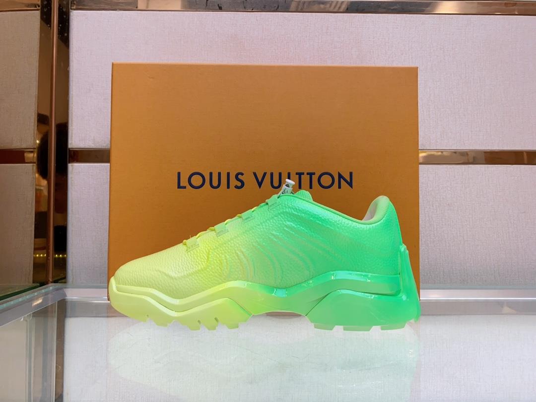 louis v millenium mens casual sports shoes 2023 mens show show witnessed the futuristic